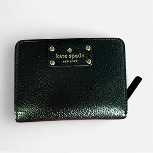 Kate Spade Jeanne Medium Black Slim Billfold Wallet